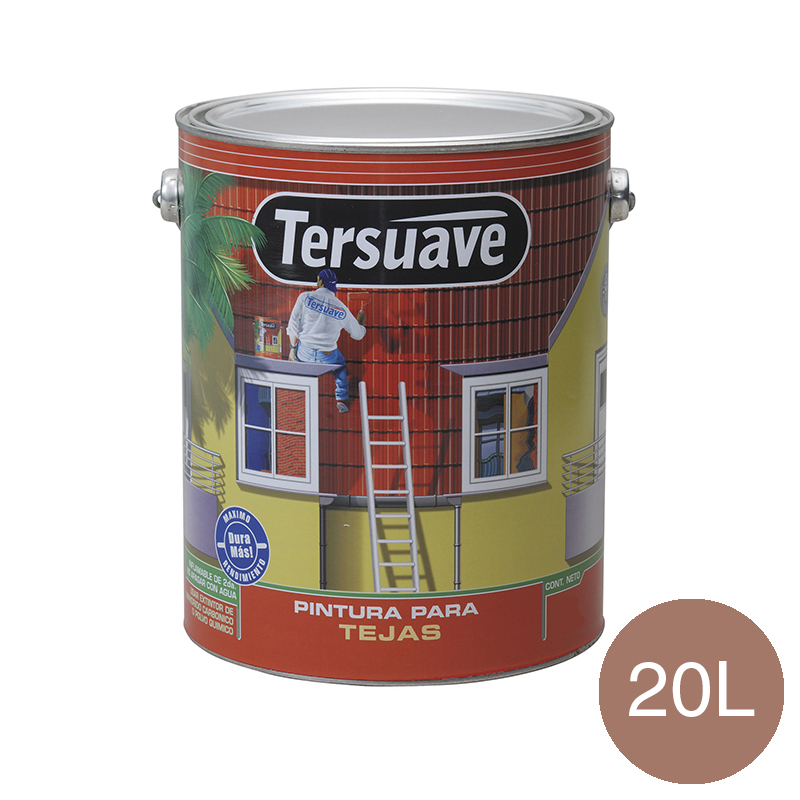 Esmalte Sintetico Especial para Tejas Tersuave Mate 20L