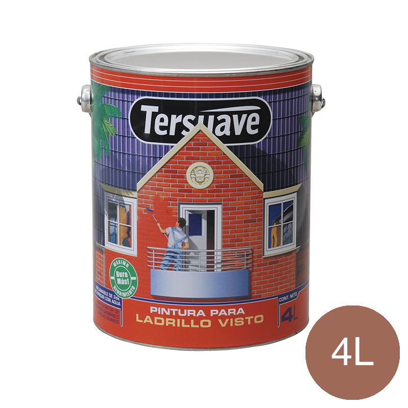 Esmalte Sintetico Especial para Ladrillos Tersuave Mate 4L