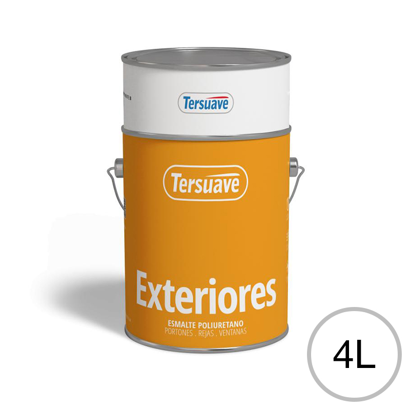 Esmalte poliuretano acrilico proteccion exteriores Xtreme blanco brillante lata x 4l