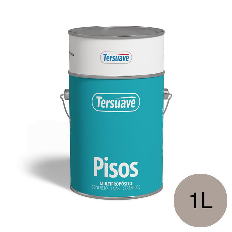 Esmalte epoxi pisos Xtreme gris semi mate lata x 1l
