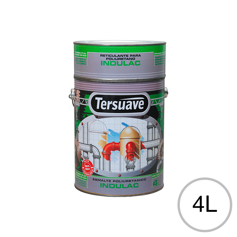 Barniz poliuretanico Indulac transparente brillante lata x 4l