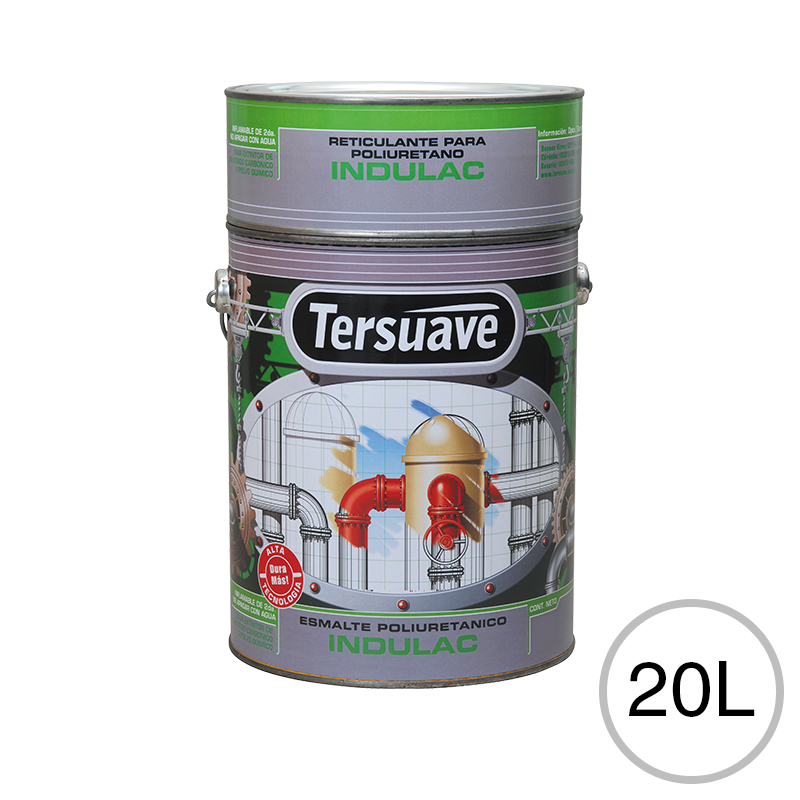 Esmalte poliuretanico Indulac blanco brillante balde x 20l