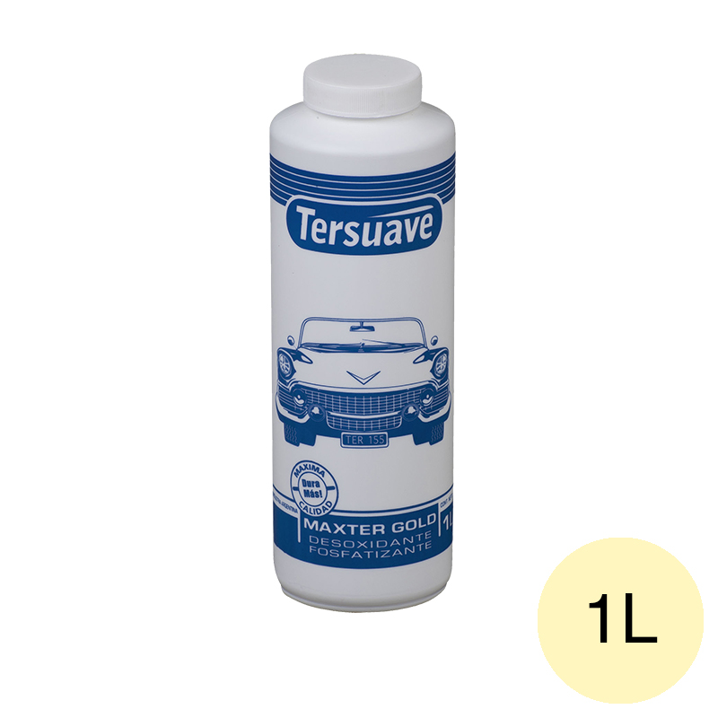Desoxidante fosfatizante Maxter Gold amarillento botella x 1l