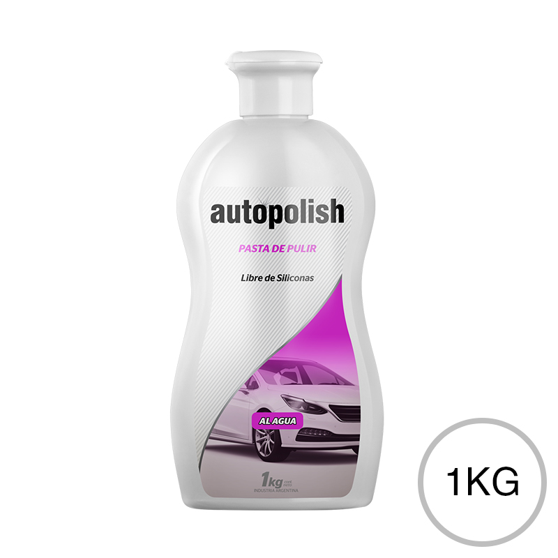 Autopolish Pasta Pulir al Agua elimina rayas realza brillo 1kg