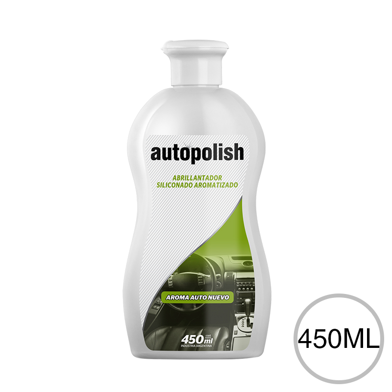 Autopolish Silicona Interior Aroma Auto Nuevo 450ml