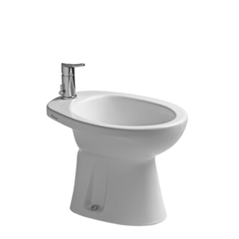 Bidet Andina 1 agujero blanco brillante 352mm x 359mm x 496mm