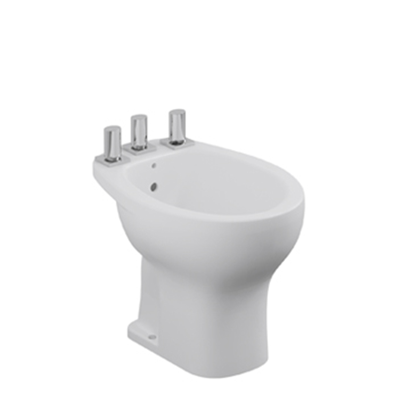Bidet Atuel 3 agujeros blanco brillante 370mm x 375mm x 506mm