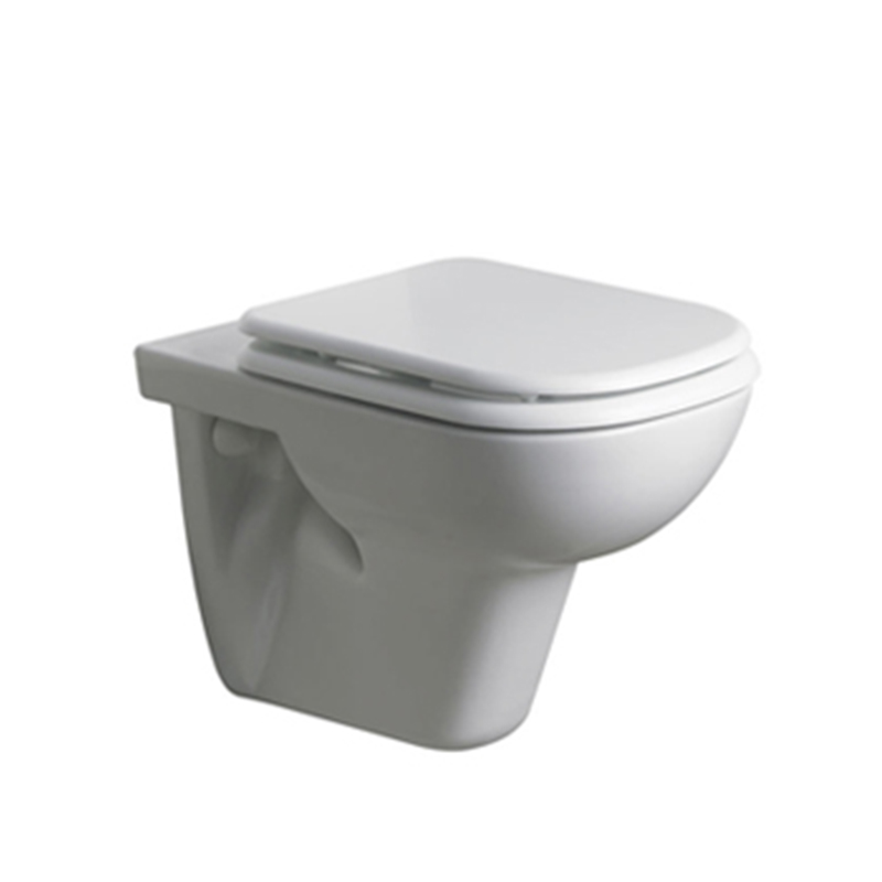 Inodoro Bari de colgar blanco brillante 6l 345mm x 370mm x 495mm