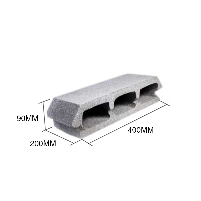 Bloque LT9 hormigon losa viguetas 90mm x 200mm x 400mm