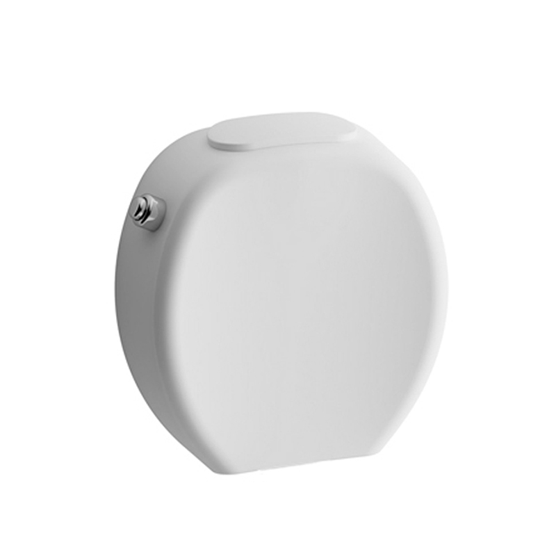 Mochila inodoro Espacio de colgar descarga dual 3l / 6l blanco brillante 160mm x 435mm x 455mm