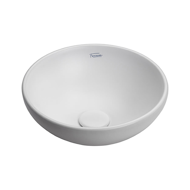 Bacha porcelana Persis de apoyo blanco brillante 120mm x 320mm