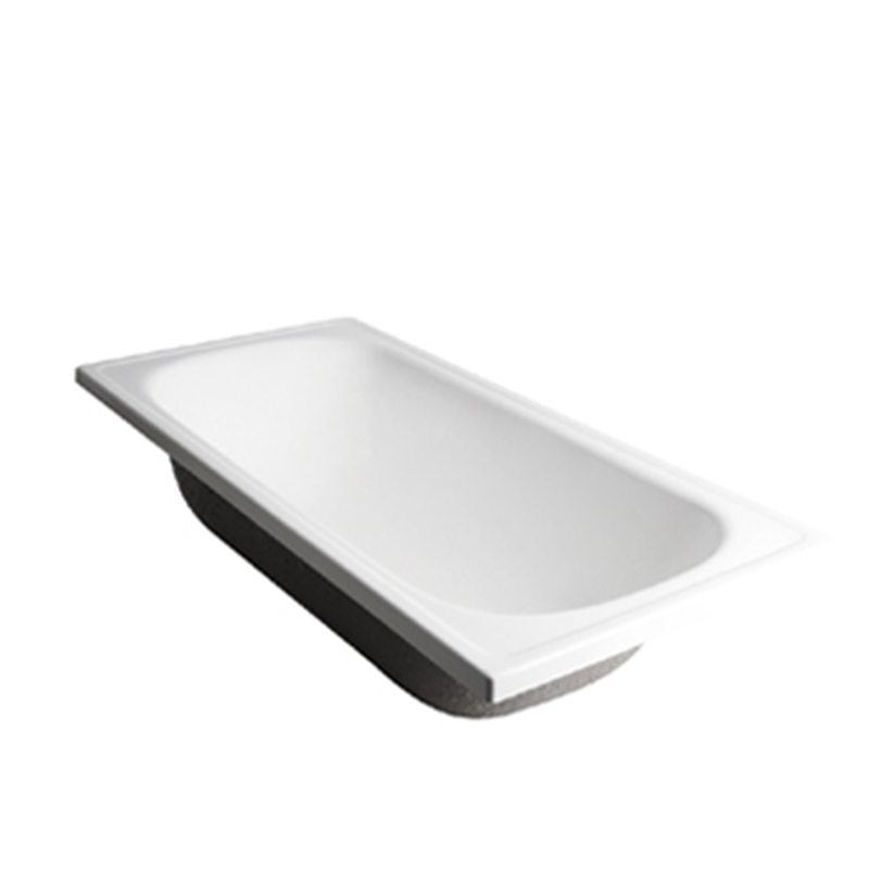 Bañera acrilico coestrudado Serena empotrar blanco brillante 365mm x 710mm x 1410mm