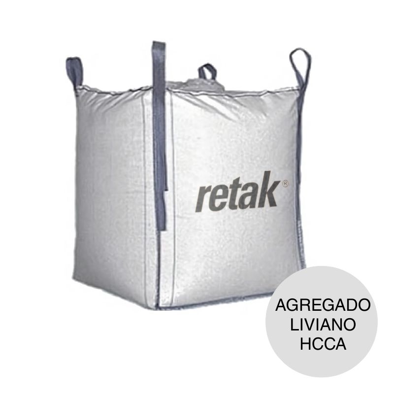 Agregado liviano piedra HCCA contrapisos 10mm/30mm bolson/big bag x 1m³