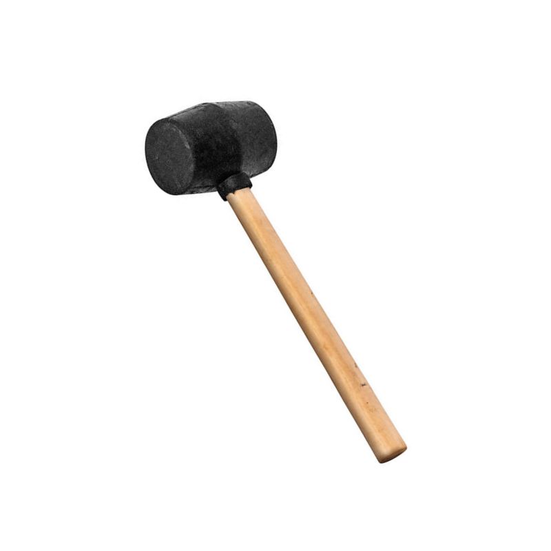 Maza goma posicionado ladrillos HCCA