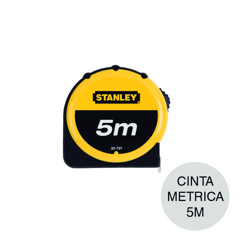 Cinta metrica metalica Global Plus c/freno 19mm x 5m