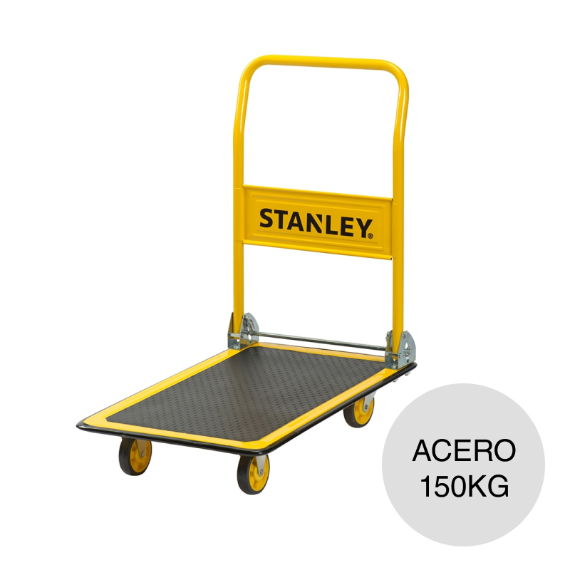 Carro plegable c/plataforma acero 150kg