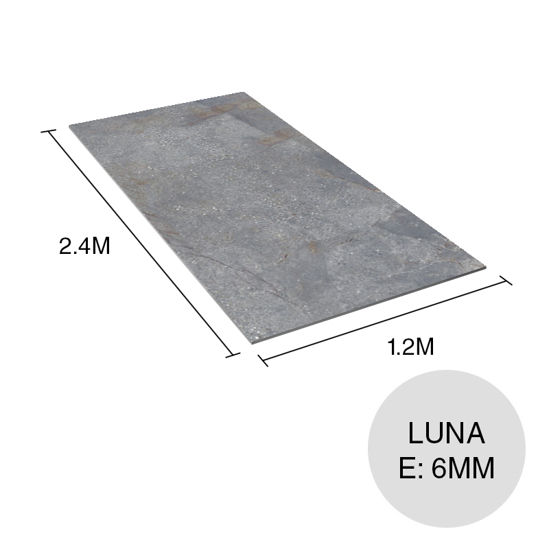 Placa revestimiento decorativo texturado Simplisima Piedra Cantera Luna 6mm x 1.2m x 2.4m