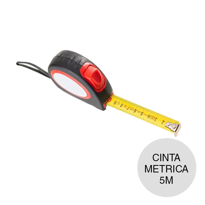 Cinta metrica metalica Serie 500 autofrenante 19mm x 5m