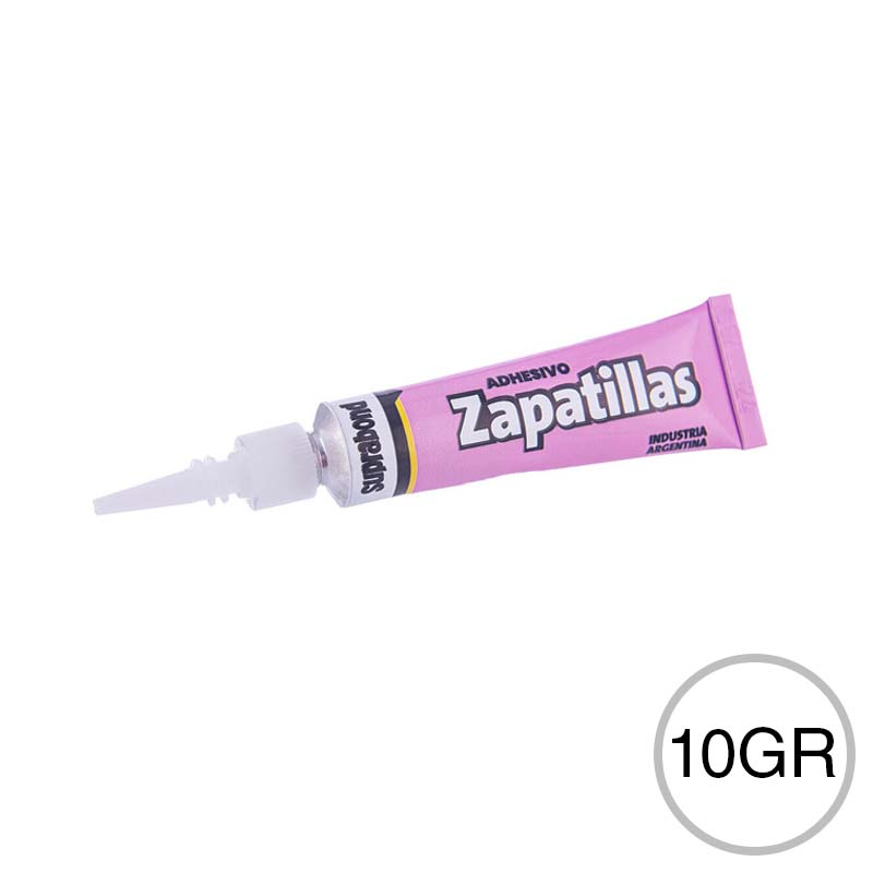 Adhesivo Zapatillas transparente pomo x 10gr