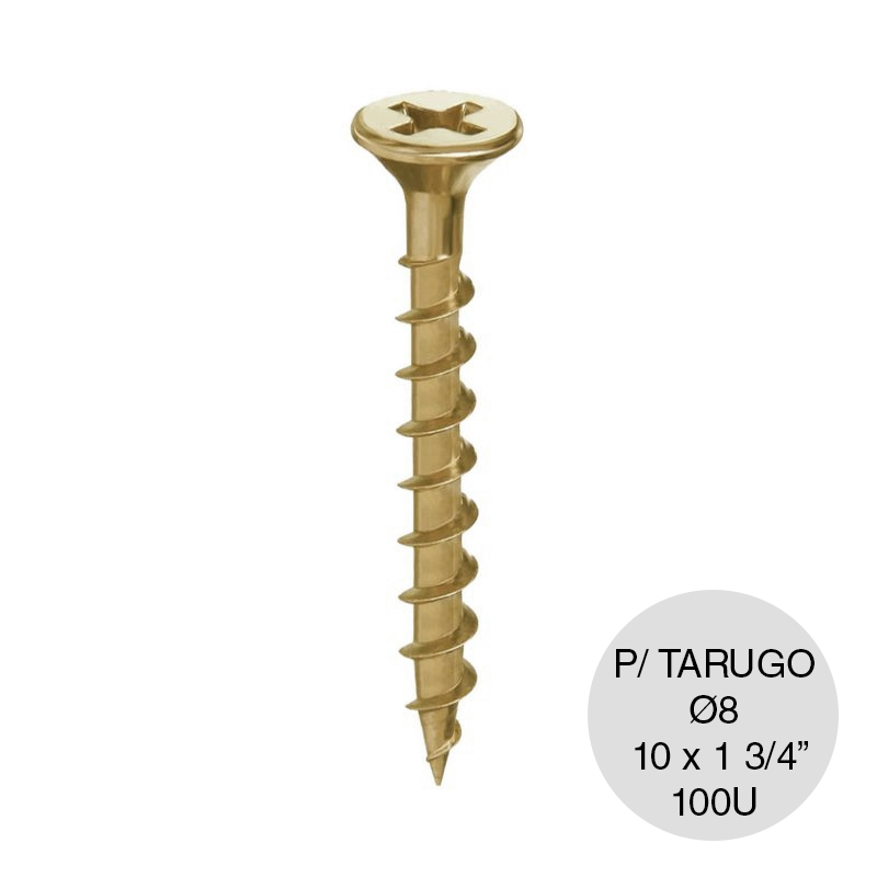Tornillo autoperforante Fix 10 x 1 3/4" pack x 100u