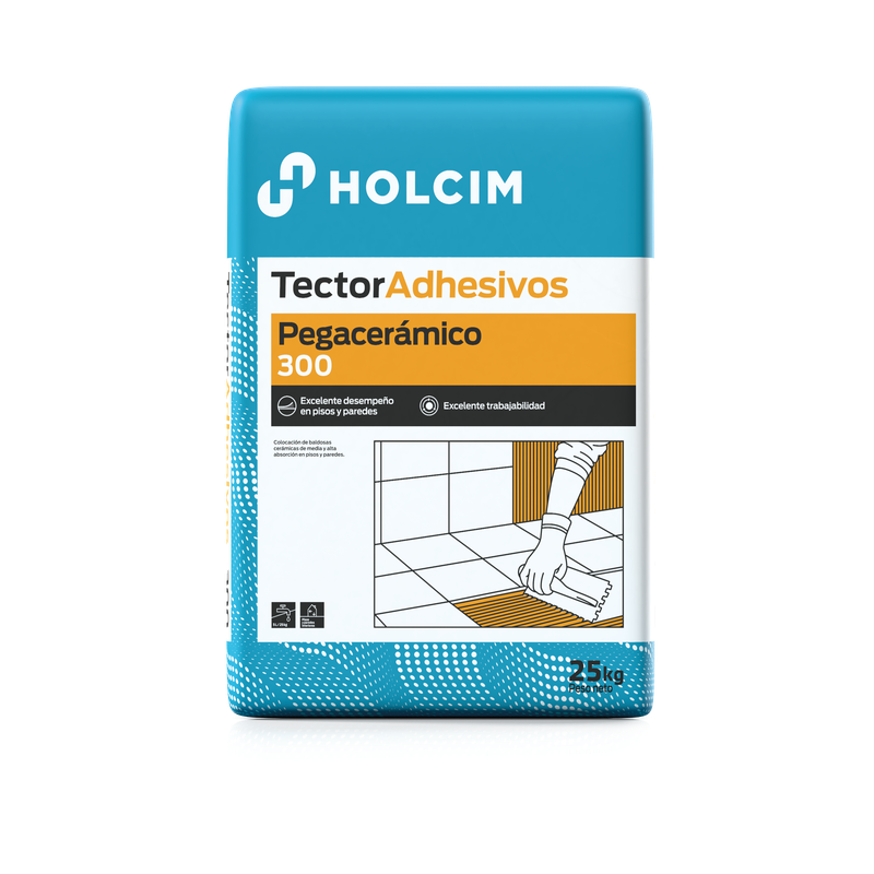 Adhesivo cementicio p/ceramico exterior interior gris bolsa x 25kg