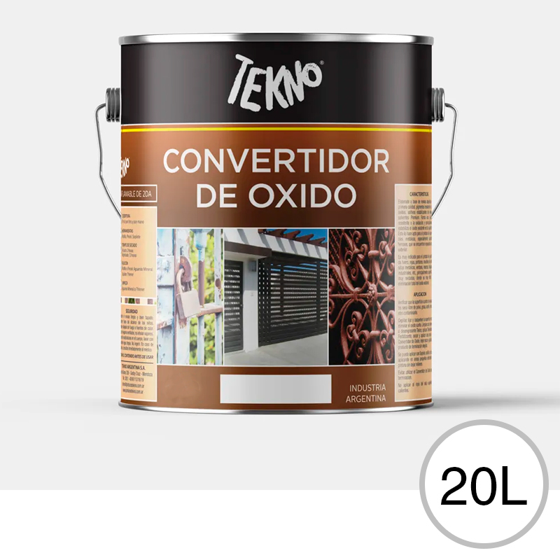 Convertidor de oxido blanco mate lata x 20L