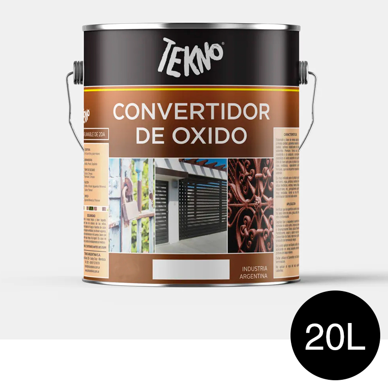 Convertidor de oxido negro mate lata x 20L