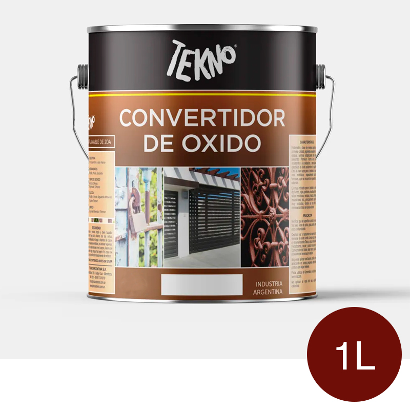 Convertidor de oxido rojo oxido mate lata x 1L