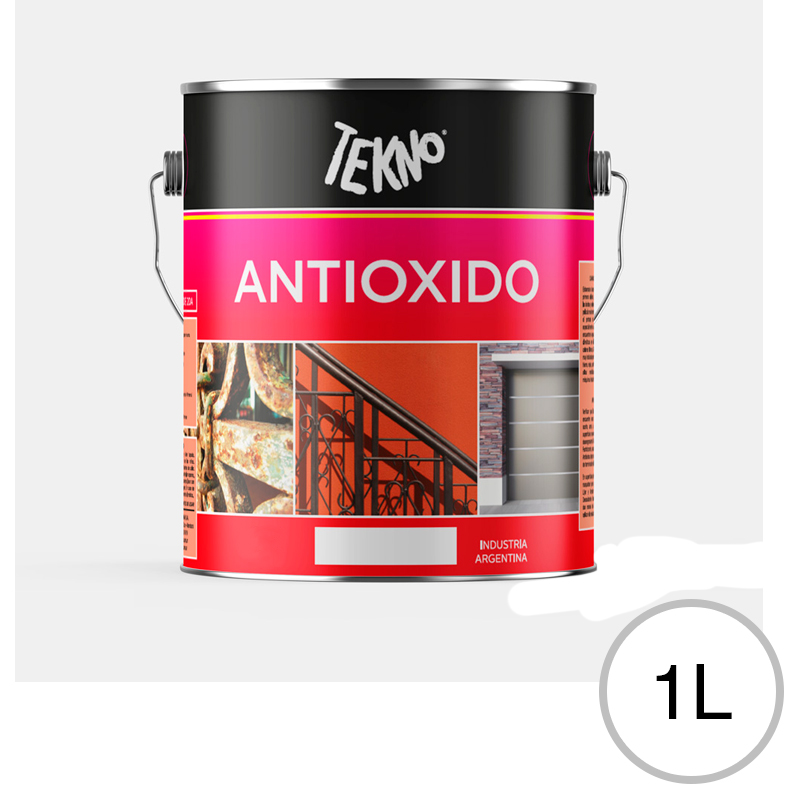 Pintura antioxido sintetico blanco mate lata x 1L