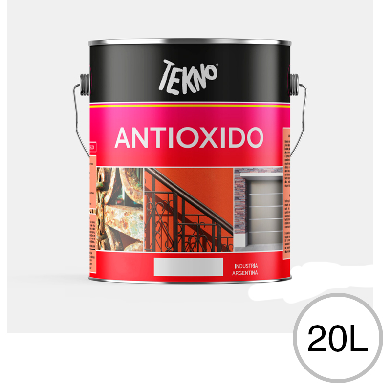 Pintura antioxido sintetico blanco mate lata x 20L