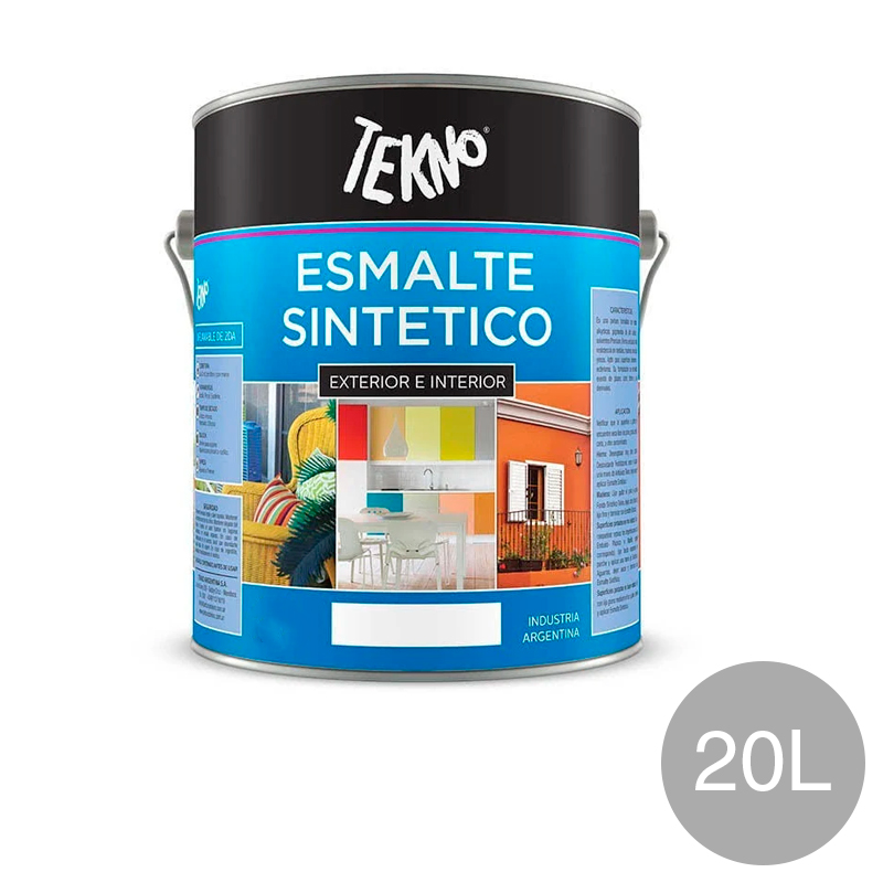 Esmalte sintético aluminio lata x 20L