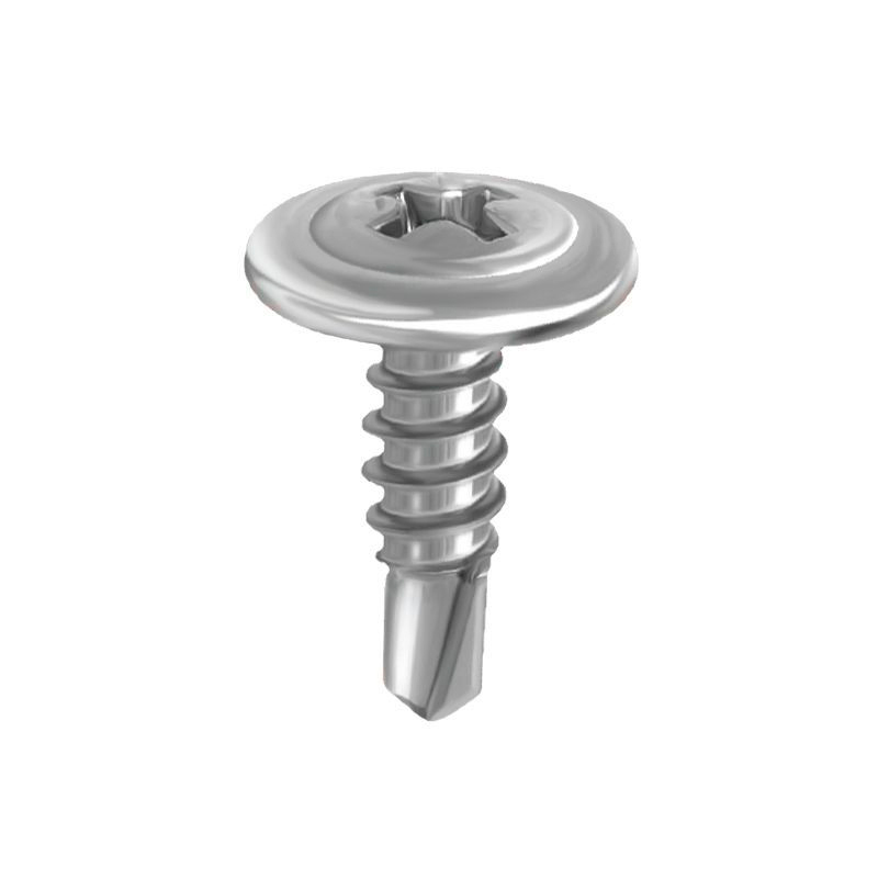 Tornillo Autoperforante Tel-Dry Tipo 1 Punta Mecha 10 x 1"1/2 x 250u