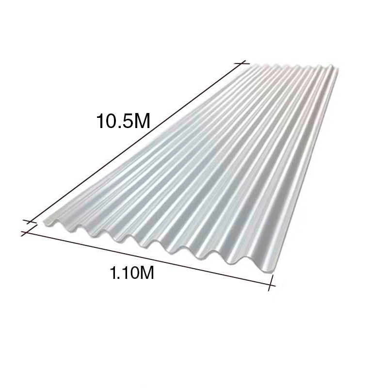 Chapa sinusoidal acanalada cincalum techos C27 10.5m x 1.1m x 0.4mm