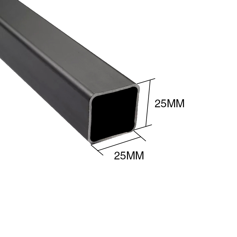 Caño cuadrado estructural 25mm x 25mm x 2mm x 6m