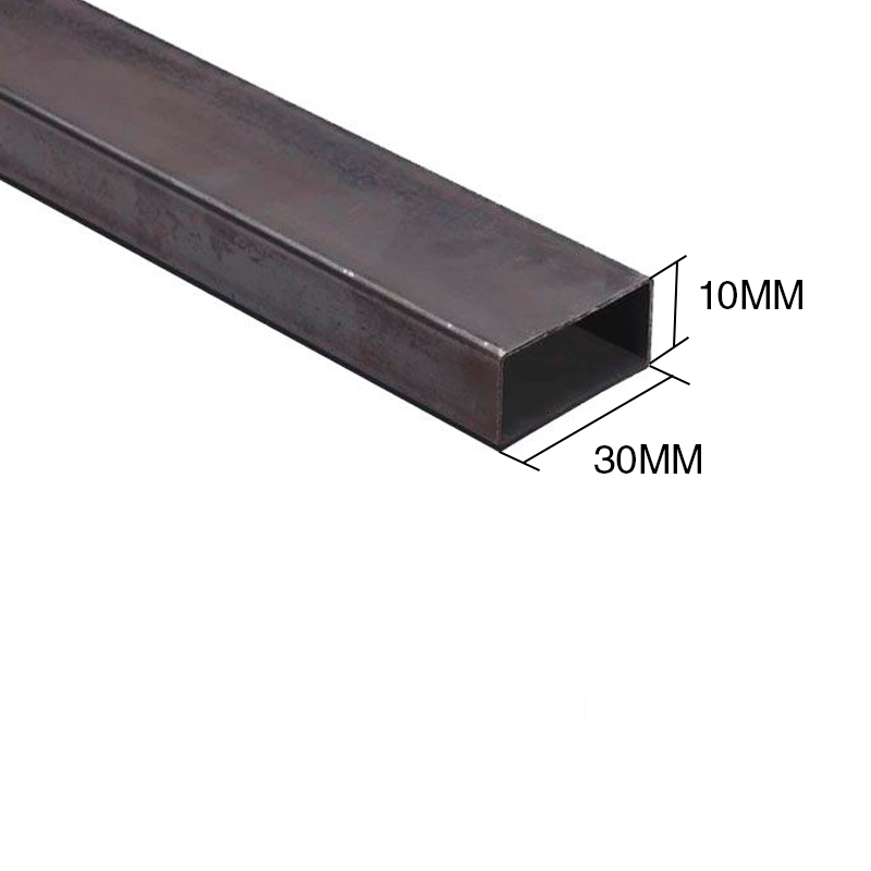Caño rectangular laminado en caliente 6m x 30mm x 10mm x 2mm