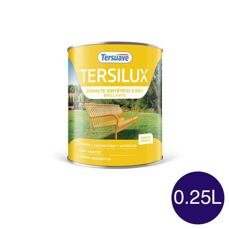 Esmalte Sintetico Brillante Convertidor Antioxido Tersuave Violeta 250ml