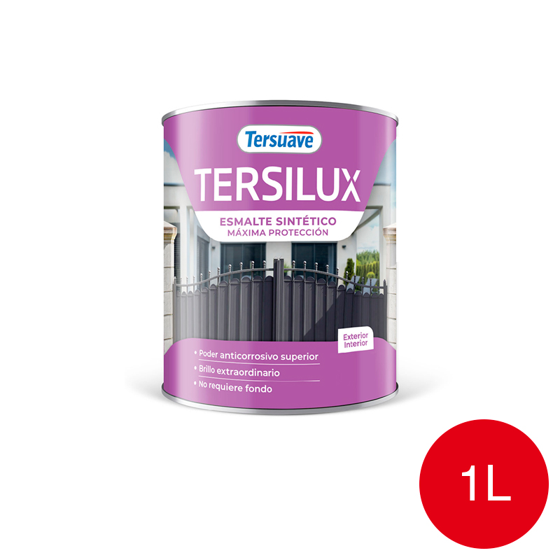 Esmalte Sintetico Convertidor Doble Accion Tersuave Bermellon Brillante 1L