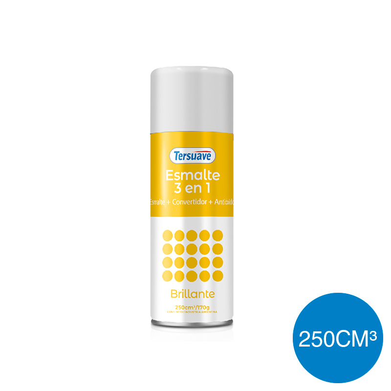 Aerosol Esmalte Sintetico Convertidor Antioxido Brillante Tersuave Traful 250cc
