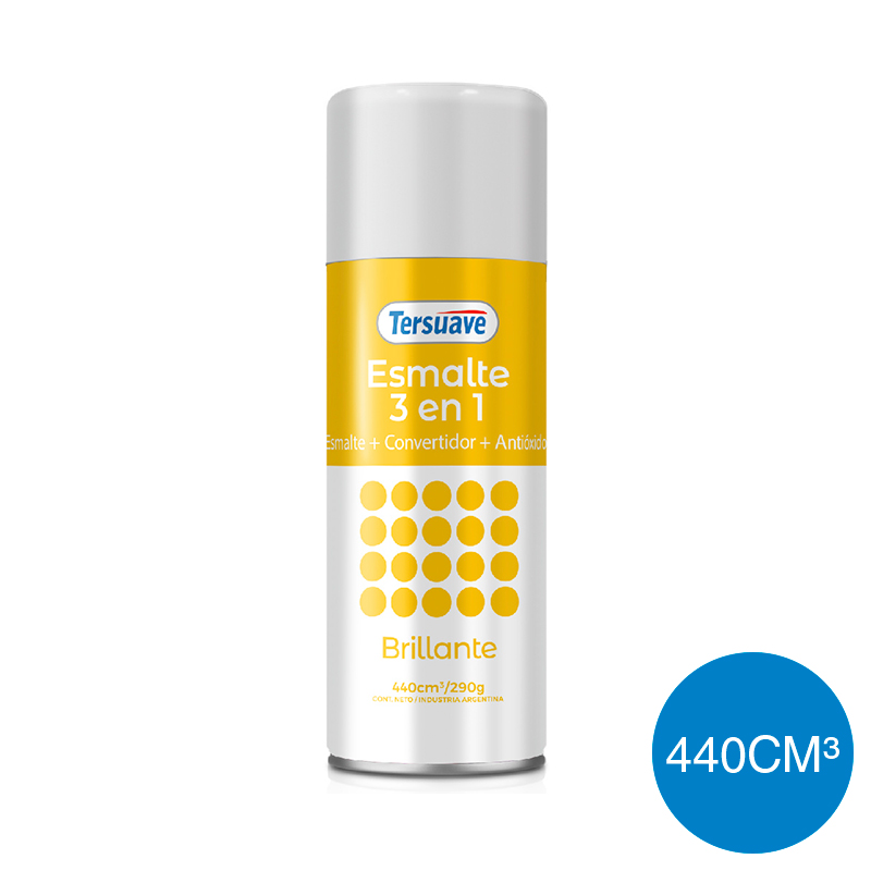 Aerosol Esmalte Sintetico Convertidor Antioxido Brillante Tersuave Traful 440cc