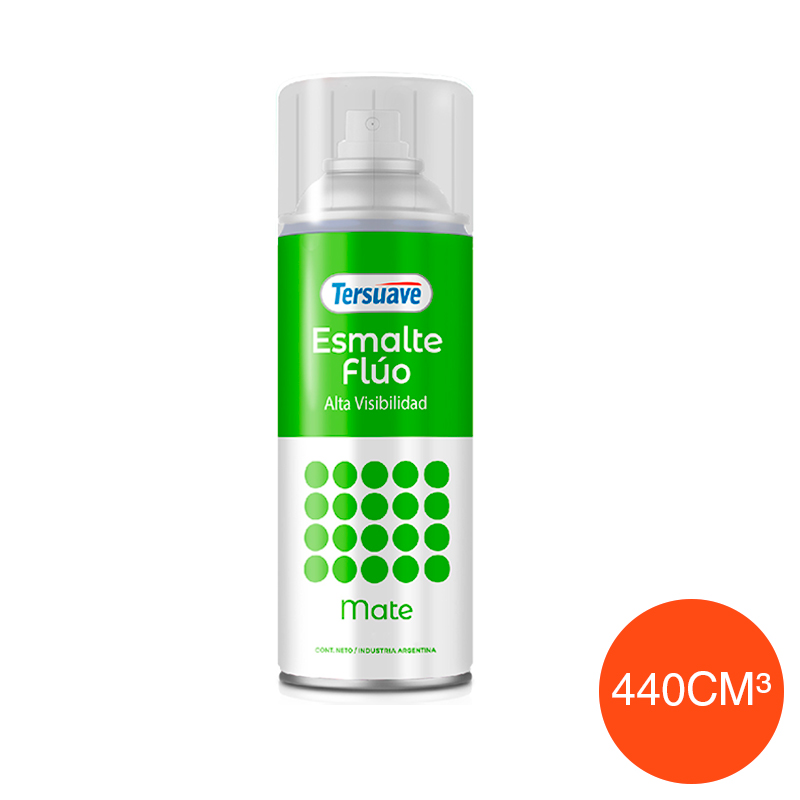 Aerosol Esmalte Sintetico Fluo Naranja Mate 440cc