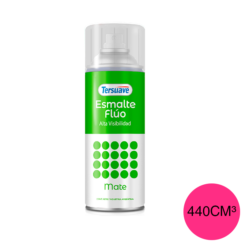 Aerosol Esmalte Sintetico Fluo Fucsia Mate 440cc