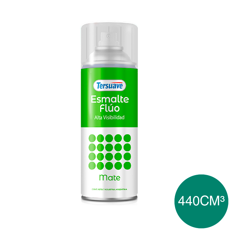 Aerosol Esmalte Sintetico Fluo Verde Mate 440cc