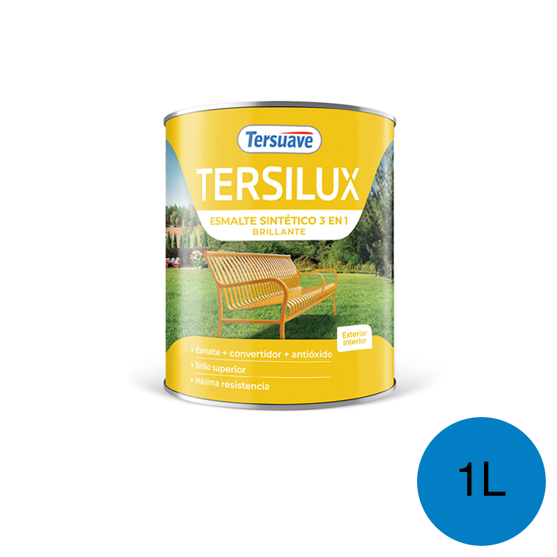 Esmalte Sintetico Brillante Convertidor Antioxido Tersuave Traful 1L
