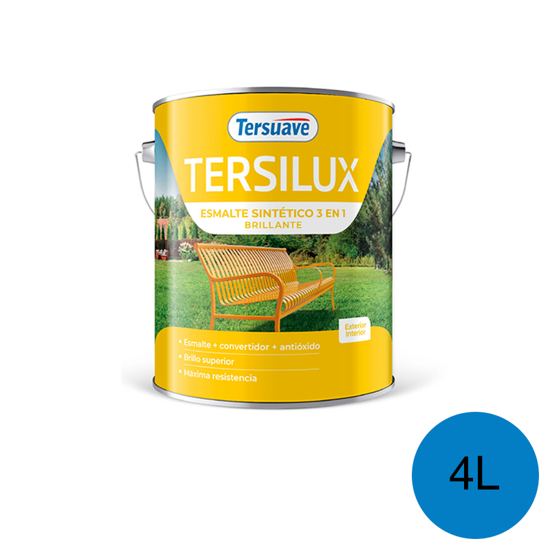 Esmalte Sintetico Brillante Convertidor Antioxido Tersuave Traful 4L