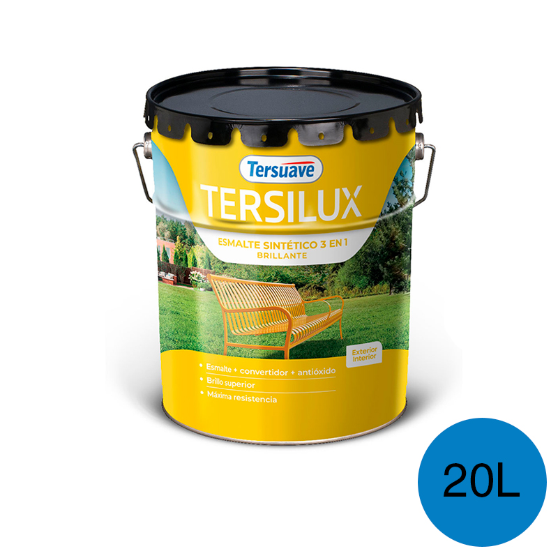 Esmalte Sintetico Brillante Convertidor Antioxido Tersuave Traful 20L