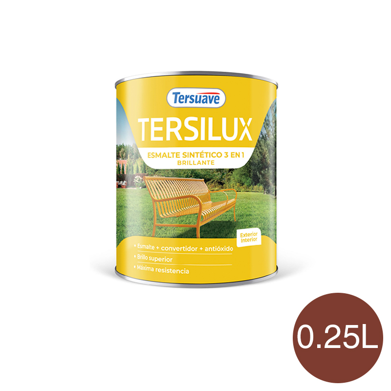 Esmalte Sintetico Brillante Convertidor Antioxido Tersuave Cedro 250ml