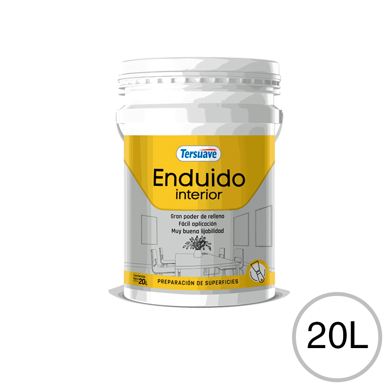 Enduido Plastico Interior Tersuave Blanco 20L