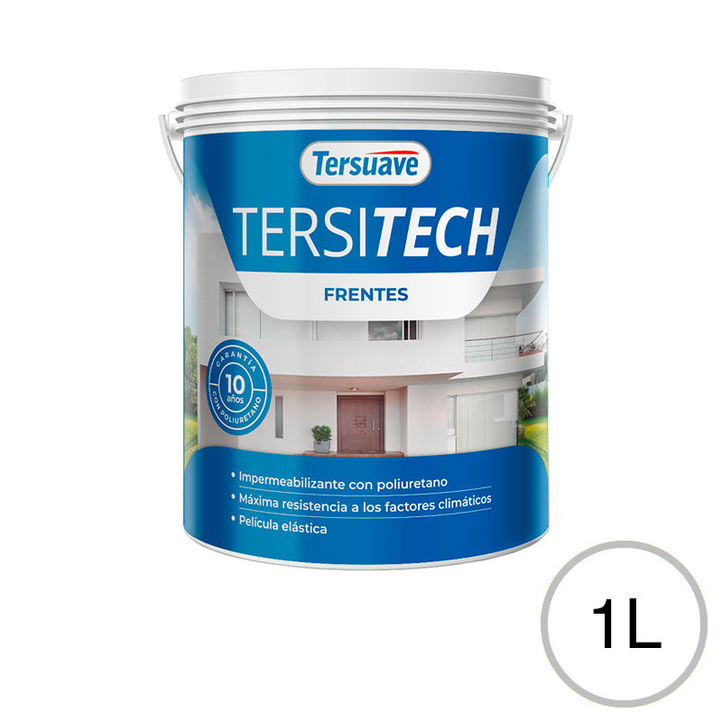 Impermeabilizante para Frentes Exterior Tersitech Blanco 1L