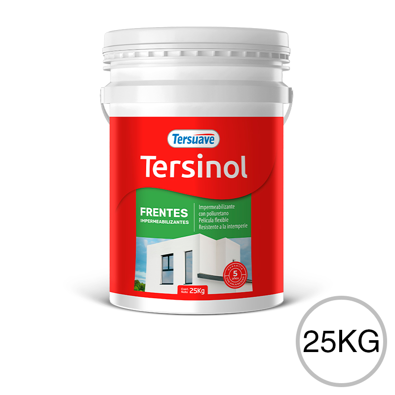 Impermeabilizante para Frentes Exterior Tersinol Blanco 25L