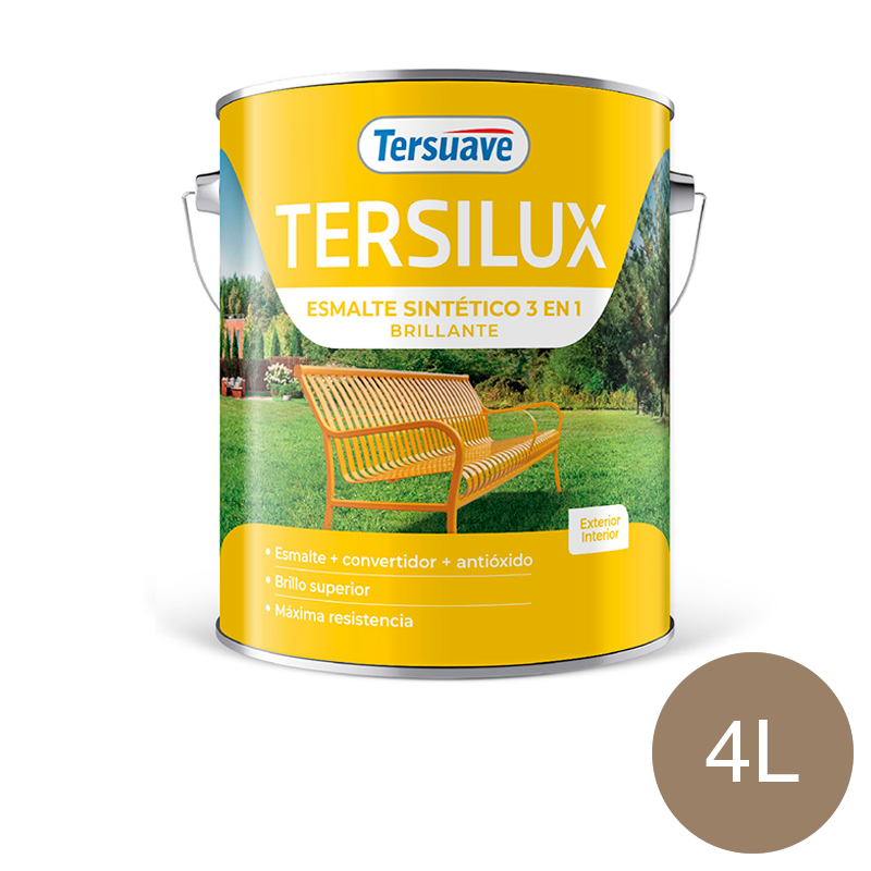 Esmalte sintetico Multiproposito tostado brillante lata x 4l